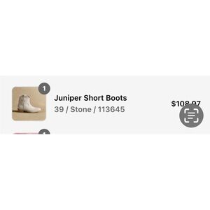 Sundance Juniper Short Boots - Stone
